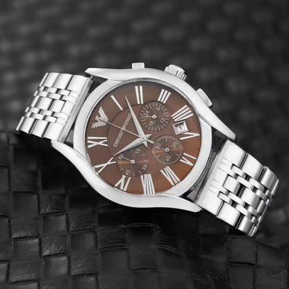 Men’s Chronograph Stainless Steel Watch