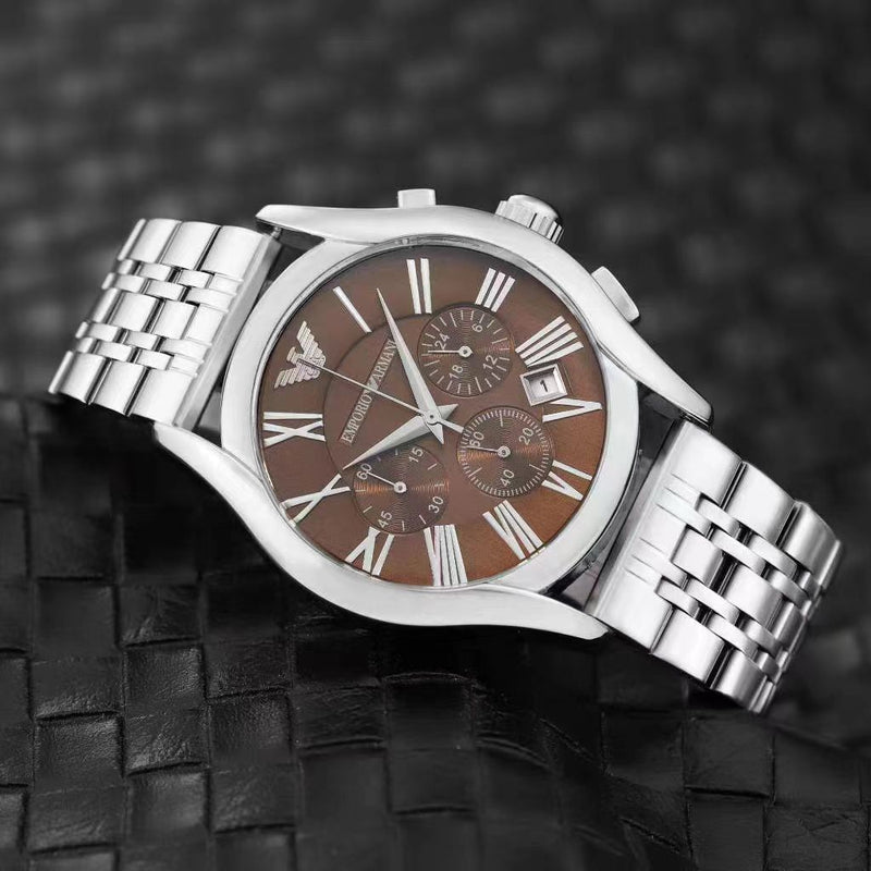 Men’s Chronograph Stainless Steel Watch